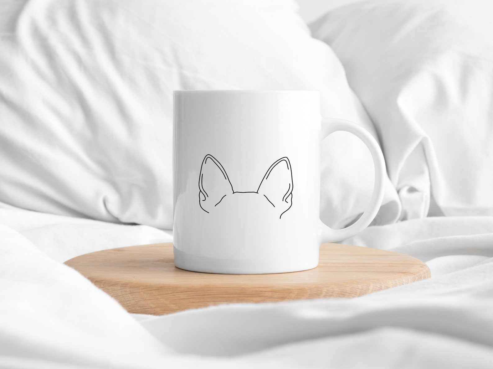 Chihuahua Dog Ear Outline SVG PNG Digital Download for Cricut - Etsy