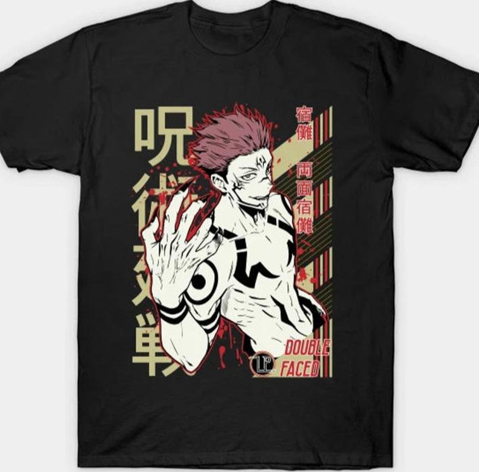 Sukuna Jujutsu Kaisen Anime Manga Ryomen Sukuna Fans Gift T Shirt Eur ...
