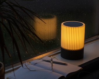 3D-geprinte minimalistische bureaulamp