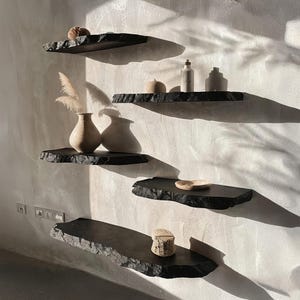 Black floating shelves wood custom floating shelf corner wall shelf long floating shelf black floating shelf plans shelf decor