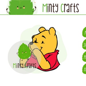 Winnie the Pooh, Instant Digital Download, for Cricut or Silhouette