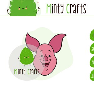 Piglet, Instant Digital Download, for Cricut or Silhouette