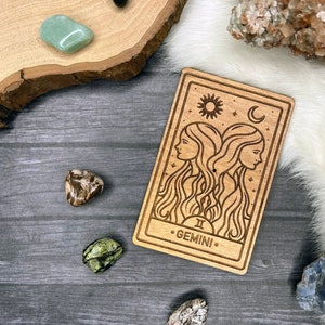 Zodiac Incense Holder, Gemini Gift, Witchy Incense Holder, Astrology, Incense Tray, Horoscope Gifts, Yuletide Gift, Altar Decorations