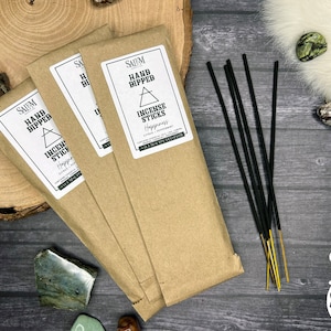 HAPPINESS, Peppermint Incense, Citrus, Pagan Incense, Witchy Incense, Witchy Gifts, Yuletide Gift, Magic Incense, Hand Dipped Incense