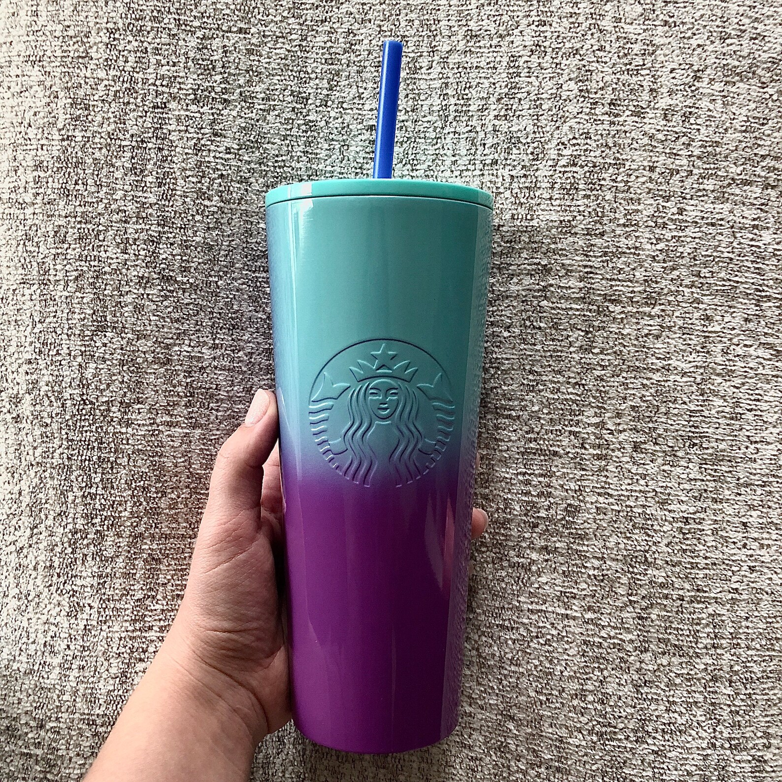 Starbucks Cool Gradient Cold Cup Etsy