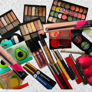 Makeup Mystery Box, Lippie & Eye Makeup, Makeup Box, Mystery Makeup Box, SolaceCrown Makeup, Beauty, Glam Box,  Beauty Box, Cosmetics