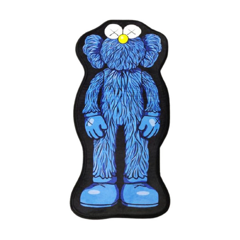 risiko shabby Forpustet Inspired by KAWS Blue BFF Moma Companion Figure Door Floor Mat | Etsy