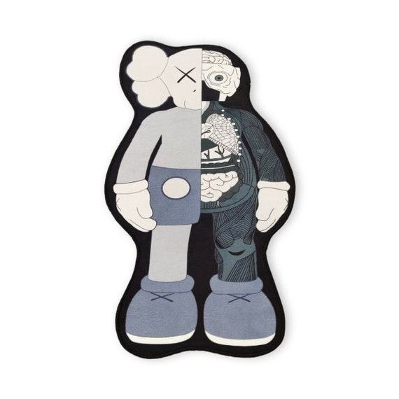 Inspired by KAWS Dissected Companion Figure Door Floor Mat | Etsy