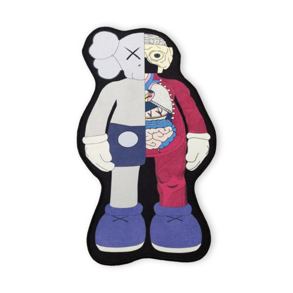 Inspired by KAWS Dissected Companion Figure Door Floor Mat | Etsy