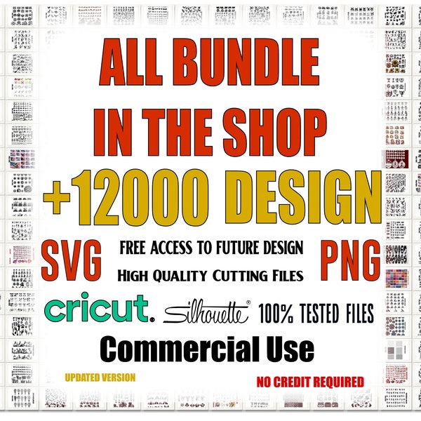 ALL Bundle In The Shop, Mega Bundle Svg, +12000 Design, Ultimate Svg Bundle, sublimation designs , Breed Svg, Animals Svg, Commercial Use