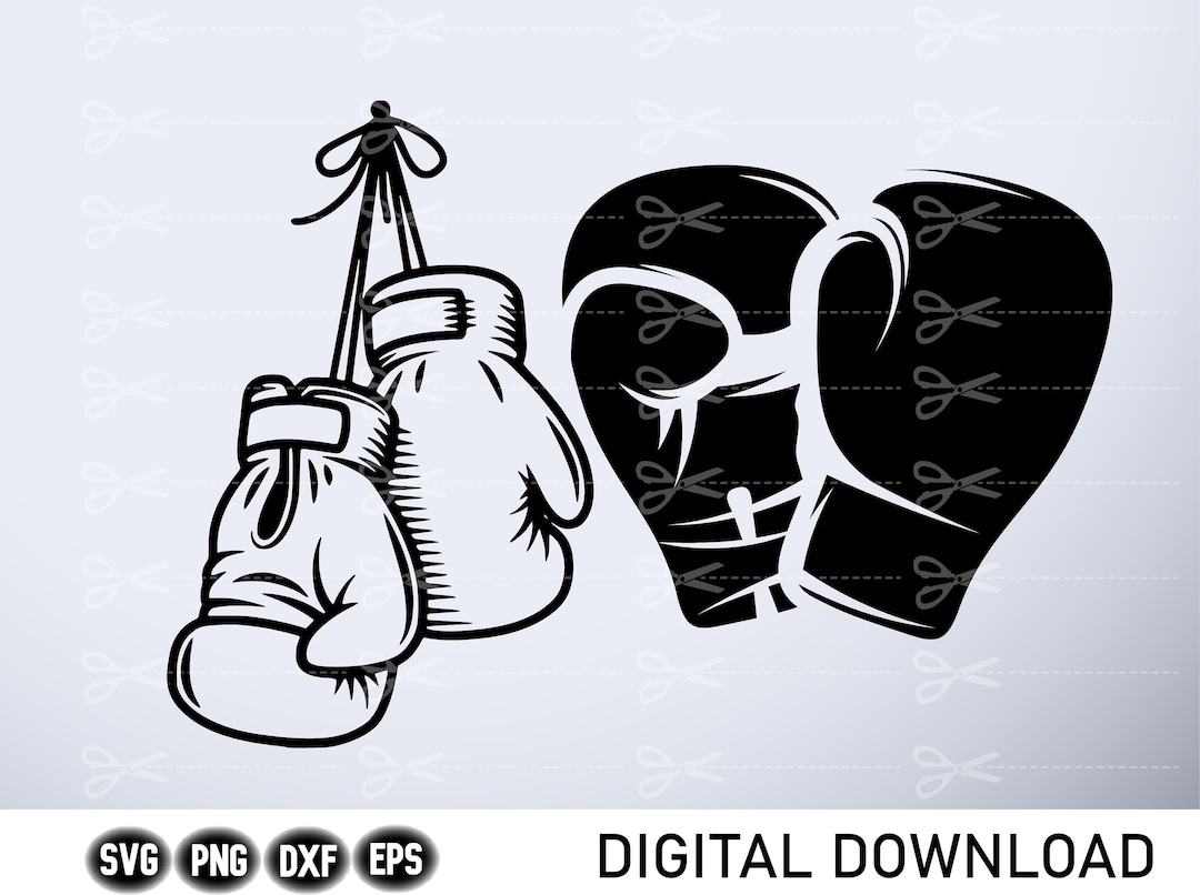 Boxing Gloves SVG , Boxing Gloves PNG , Boxing Gloves File for Cricut ...
