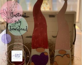 Valentine Gnome Shelf Sitter SVG File (digital Download) - Etsy
