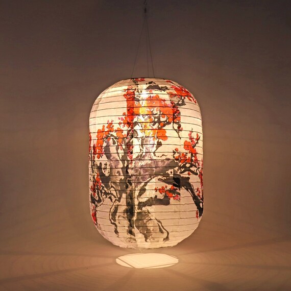 Outdoor japanese lantern lights deals