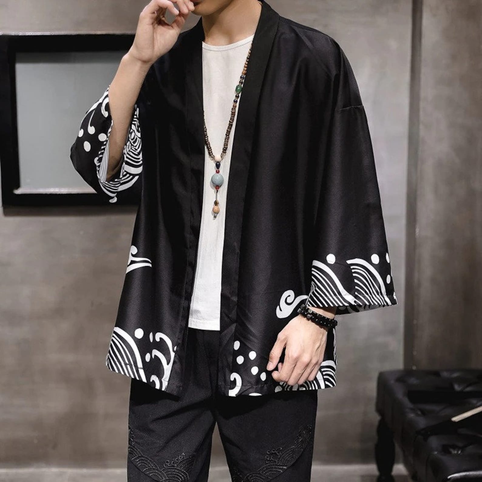 kimono-japon-s-hombre-haori-yukata-ropa-de-calle-asi-tica-etsy