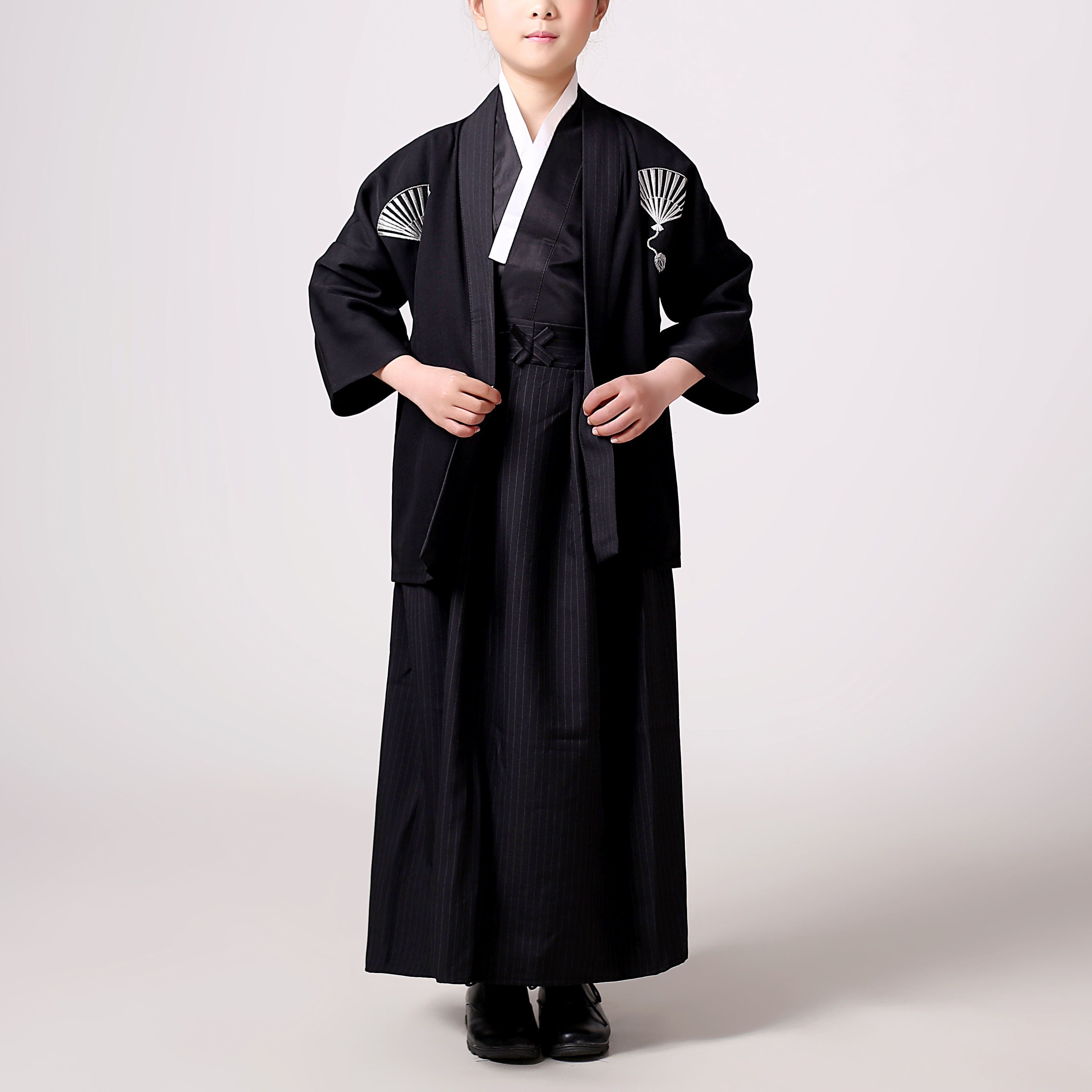 Japanese Samurai Dress Traditional Haori Set Kimono for Boys - Etsy