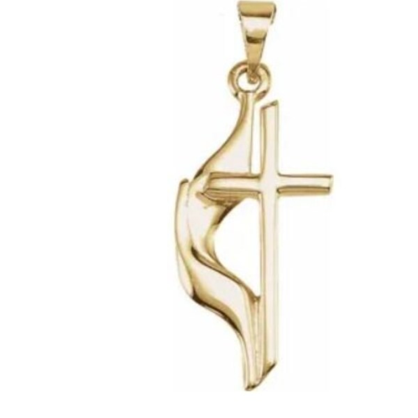 Methodist Cross Pendant