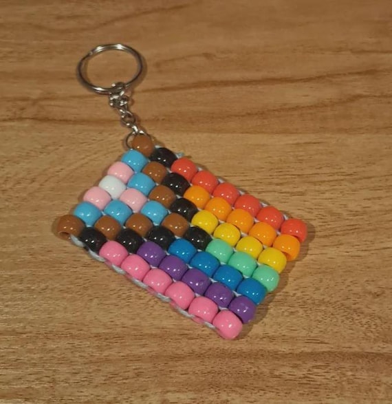 Progress Pride Flag Fidget Keychain - Etsy