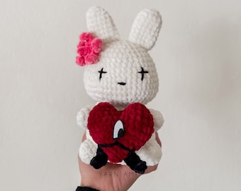 Milena Bad Bunny Crochet Pattern | Bunny Amigururmi Pattern | Instant PDF Download | Bad Bunny | PATTERN ONLY | Un Verano Sin Ti