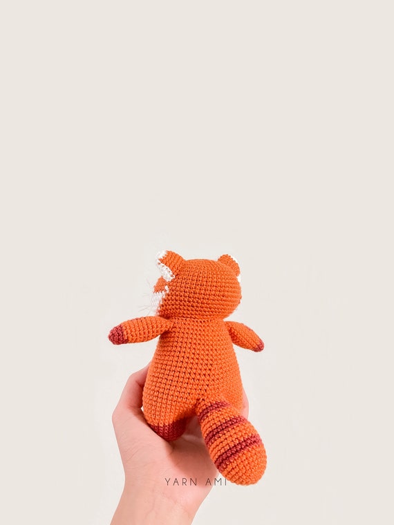 Red Panda Crochet Pattern | Amigurumi | Instant PDF Download
