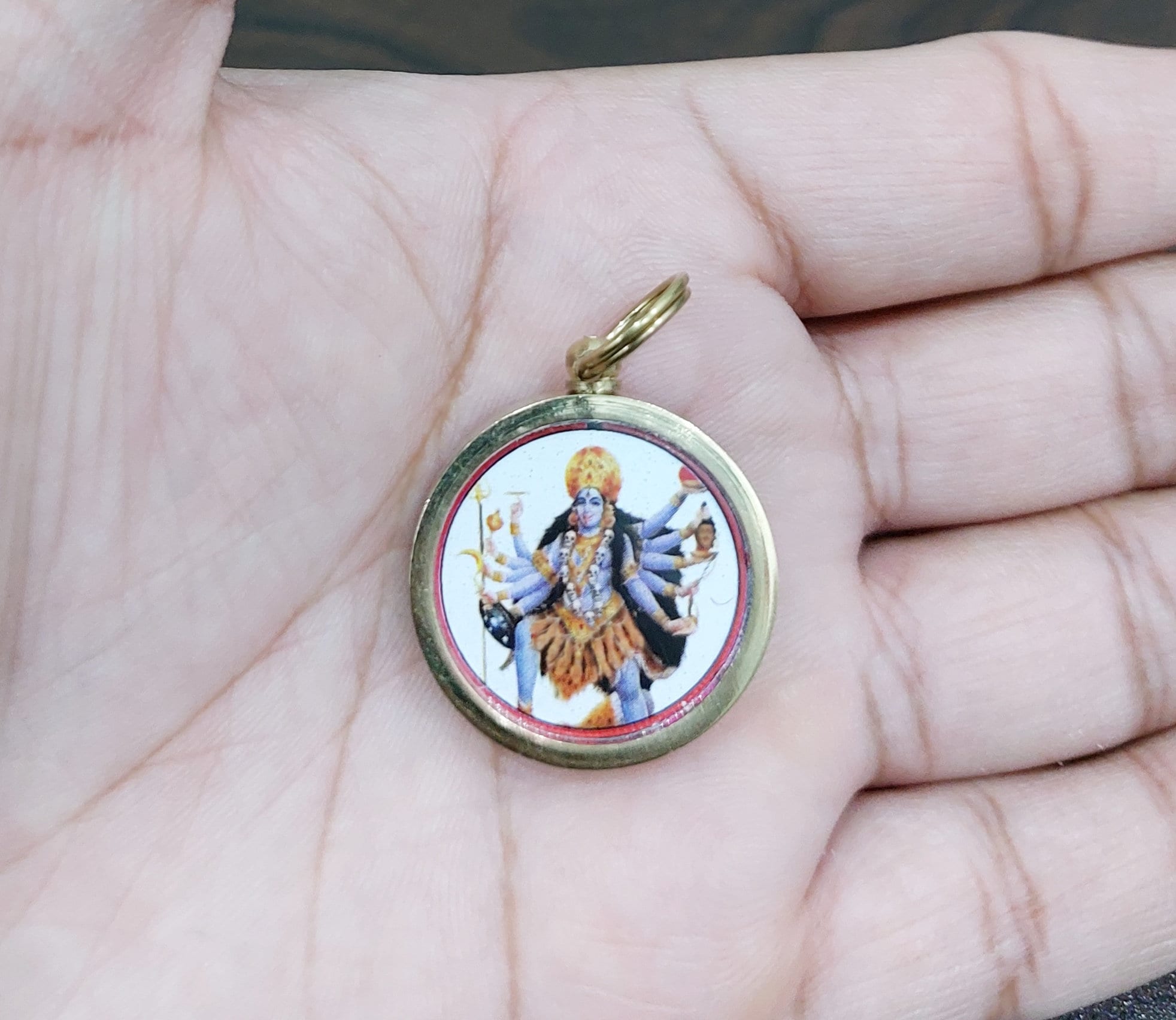 Maa kali outlet gold locket