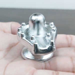 Parad Shivling 162 Gram Natural Parad