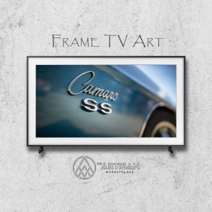 Samsung Frame TV Art | Frame TV Art | Samsung Art tv | Digital Download | Original Art | 1969 Camaro SS