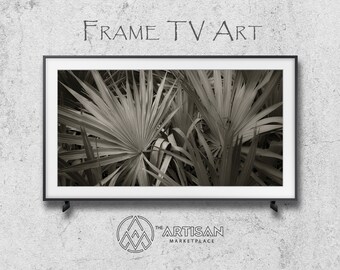 Art mural pour téléviseur Samsung Saw Palmetto : téléchargement numérique original