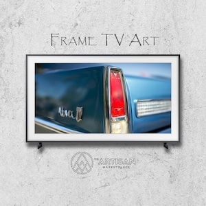 Arte de TV con marco Samsung / Arte de TV con marco / Arte de TV Samsung / Descarga digital / Arte original / Chevrolet Chevy II Nova 1966
