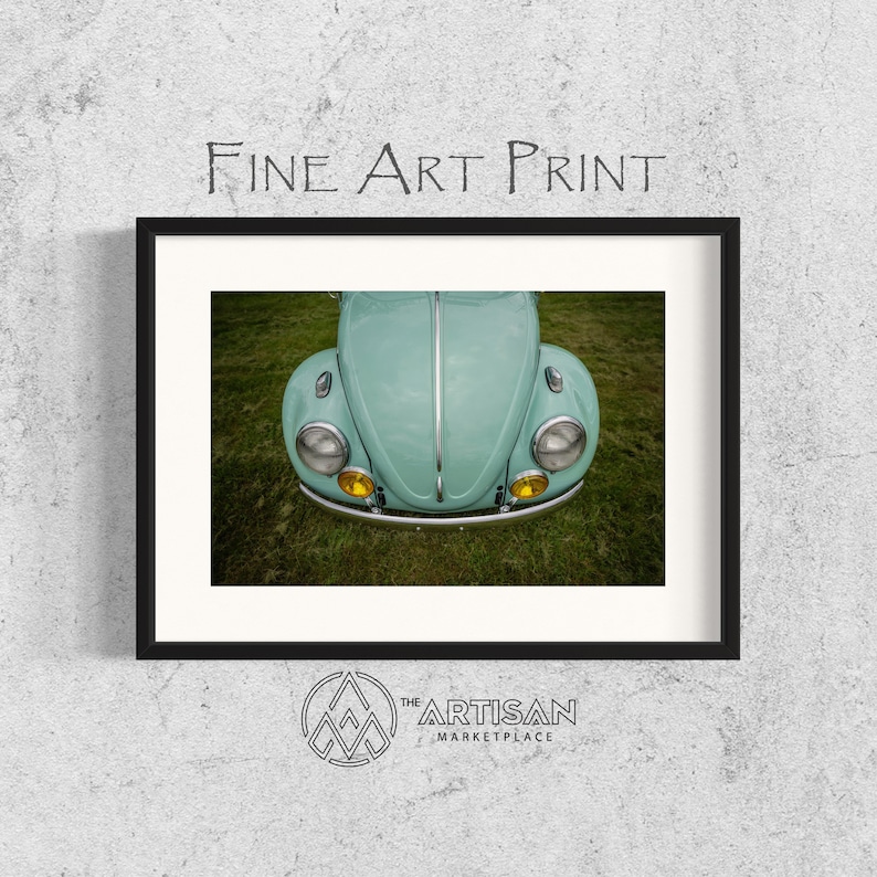 1964 VW Beetle Fine Art Print: Classic Car Photography - Etsy