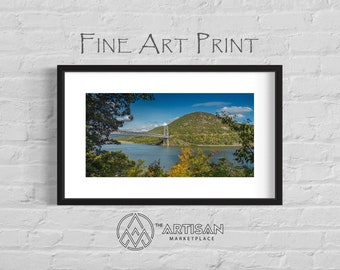 Bear Mountain Bridge Photography Print: Hudson River Valley Wall Art