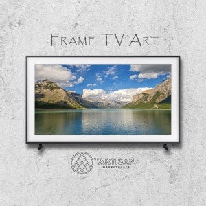 Samsung Frame TV Art | Bundle Set of 5 | Frame TV Art | Samsung Frame Art | Digital Art | Digital Download | Original Art | Lake Minnewanka
