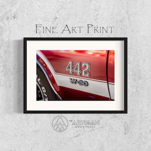 1972 Oldsmobile 442 • Fine Art Photography • Canvas Print • Landscape Photography • Wall Decor • Wall Art • Artisan Marketplace
