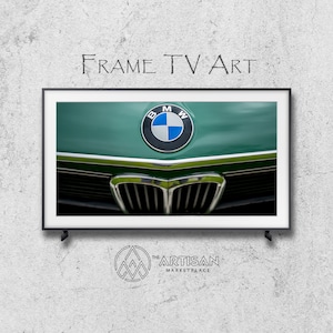 Samsung Frame TV Art | Frame TV Art | Samsung Art tv | Digital Download | Original Art | 1972 BMW 2002 tii