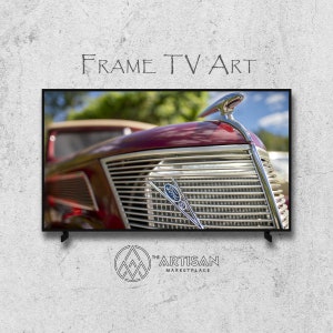 Samsung Frame TV Art | Frame TV Art | Samsung Art TV | Digital Download | Original Art | 1933 Ford Model A Roadster