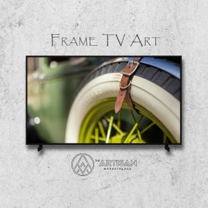 Samsung Frame TV Art | Frame TV Art | Samsung Art TV | Digital Download | Original Art | 1930 Ford Model A Deluxe