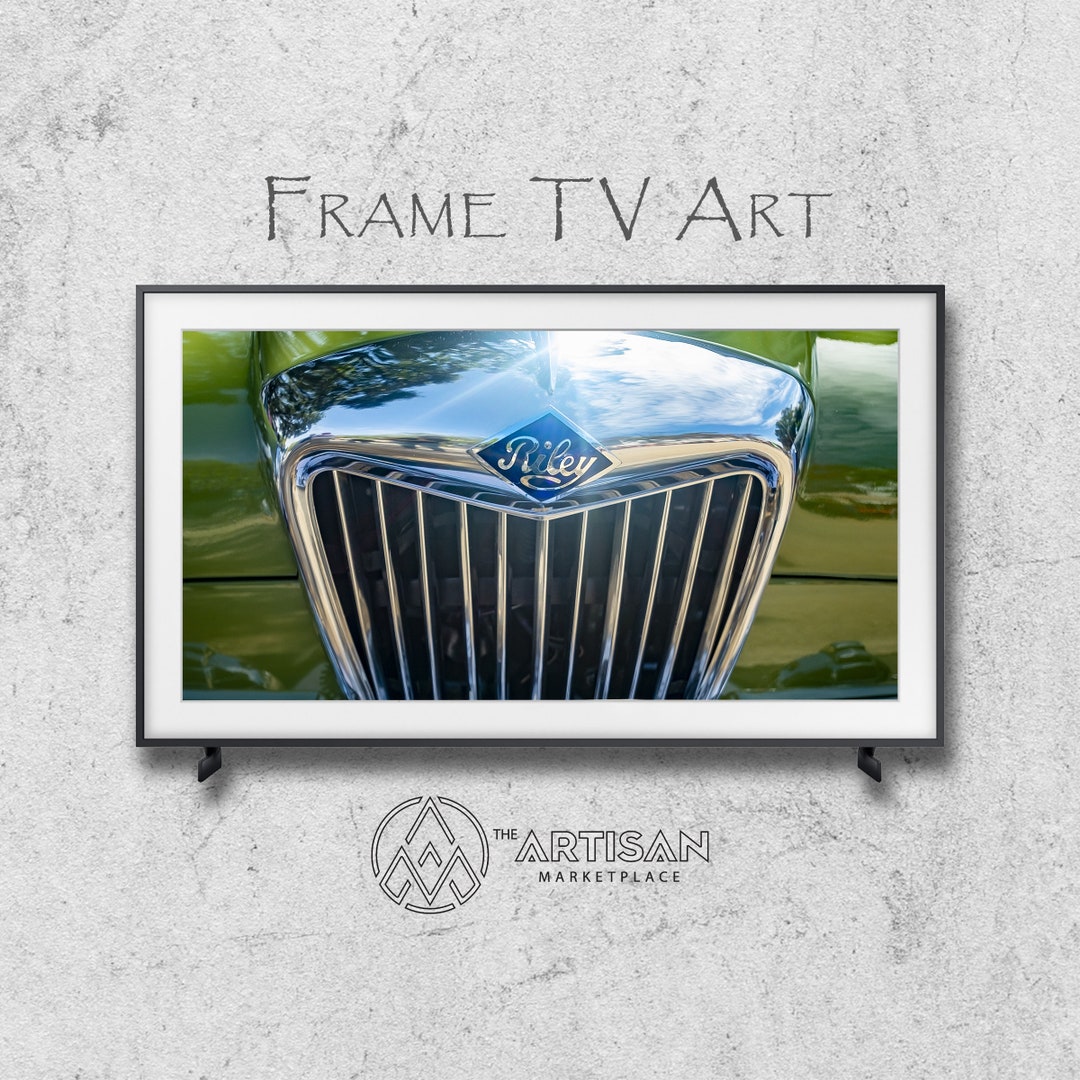 Bmc Riley Riviera 1968 BMC Riley Elf: Vintage Car Frame TV Art (digital Download) - Etsy