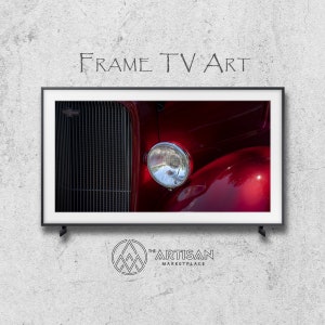 Arte de TV con marco Samsung / Arte de TV con marco / Arte de TV Samsung / Descarga digital / Arte original / Chevrolet Standard Sedán 1935