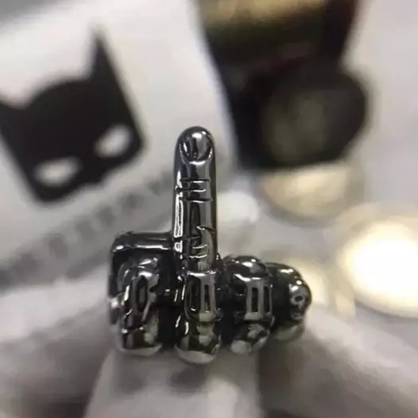Middle Finger Rings for Men Etsy