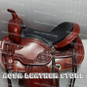 Westernsattel von Ranch Roper mit passendem Gratis-Set
