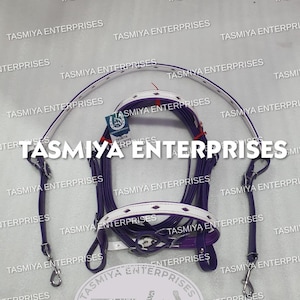 Custom Biothane Bridle & Breast Collar Set – Multiple Color Options | Waterproof, Durable, Easy Clean | Horse Tack.
