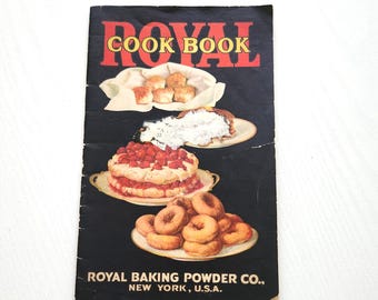 Vintage Royal Cook Book, 1925 Recipes (8x5 inches)