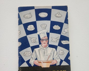 The Little Book Of Excellent Recipes by The Mystery Chef -- 1934 Vintage Cookbooks -- Davis Baking Powder Food Advertising Ephemera