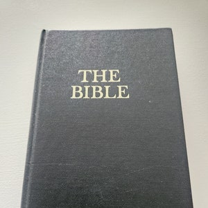 Holy Bible Old & New Testament Revised Standard Version American Bible Society -- Vintage Bibles -- Religious Prayer Books - Christian Books