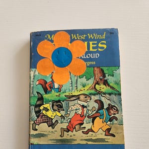 Mother West Wind Stories To Read Aloud by Thornton W. Burgess -- 1965 Vintage Children&#39;s Book -- Animal Picture Books -- Nostalgia Gift