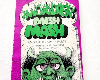 Vintage 'Monster Mish Mash' Joke Book – 1976 Alfred Perry