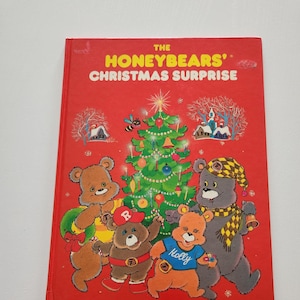 The Honey Bears Christmas Surprise { 1984 } Vintage Children&#39;s Christmas Book -- Christmas Stories -- Children Fantasy - Kids Christmas Book