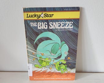 The Big Sneeze – Vintage Children's Paperback Book, 1985