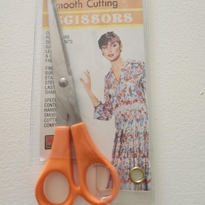 Vintage Kmart&#39;s Stainless Steel Sewing Scissors -- Sewing Box Tools -- Handy Tools --Gifts For Grandma - Craft & Sewing Supply