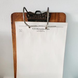 【SALE中】アンティーク・骨董 クリップボード Clip Board / クリップボード〈バインダー・文房具・メニュー