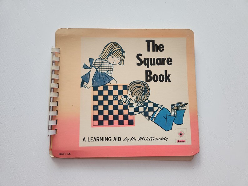 Set Square Books The Square Book – 1966 Vintage Learning Aid Board Book - Etsy
